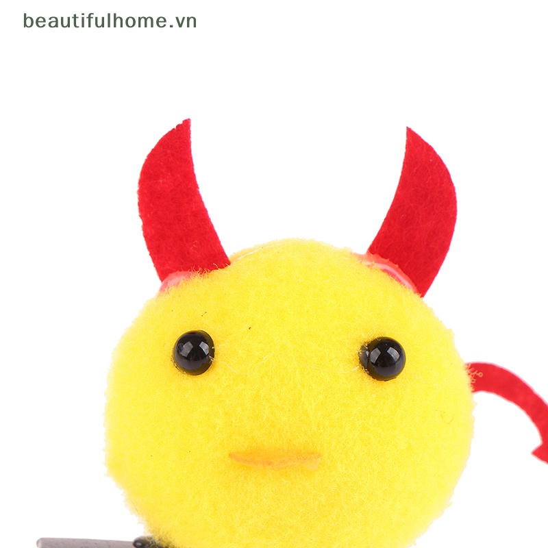 Kẹp Tóc Hình Gà Con 3D Màu Vàng Vui Nhộn Cho Bé