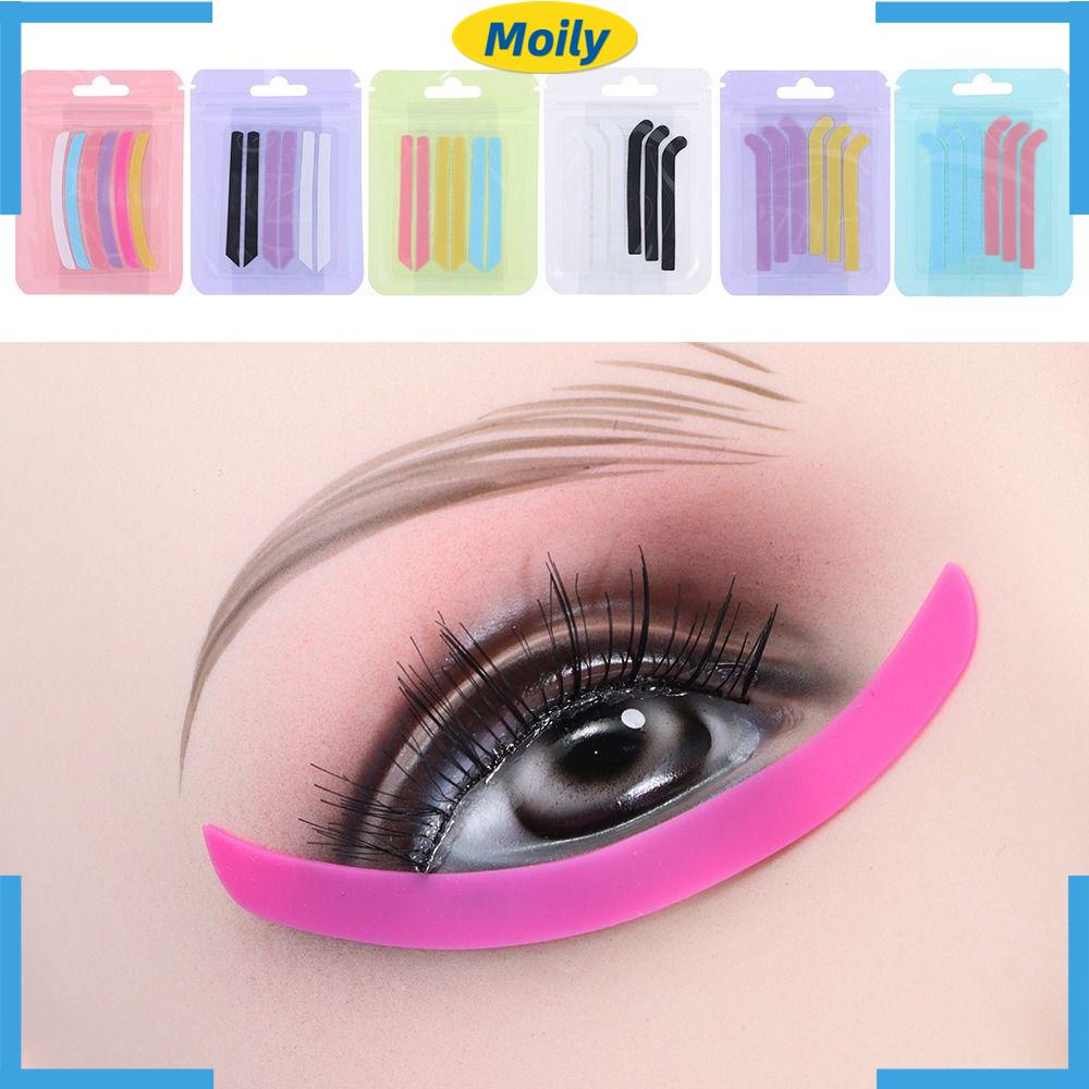 Set 3 Cặp Đệm Silicone Hỗ Trợ Nối Mi 3D Tái Sử Dụng Tiện Lợi