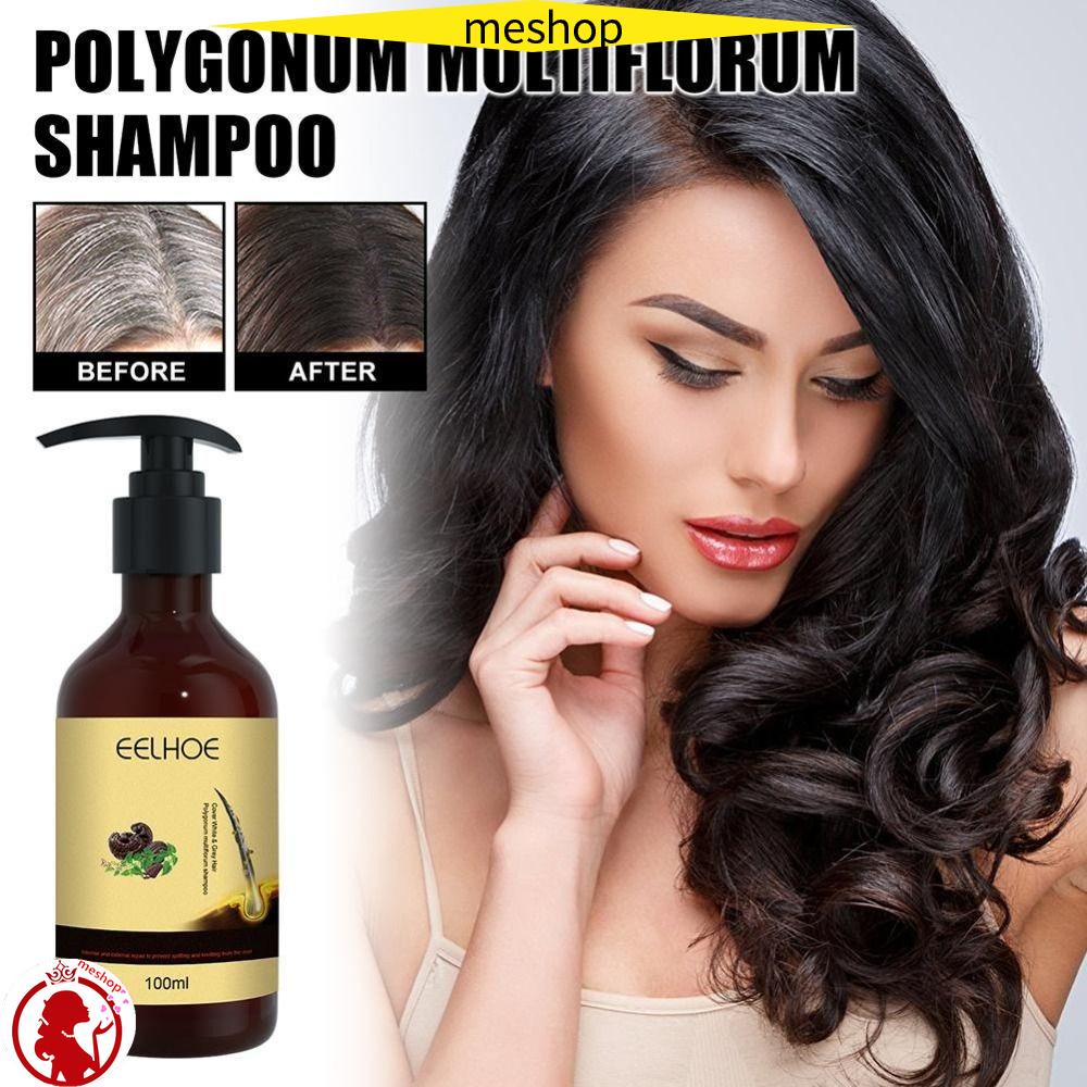 Dầu Gội 100ml Chứa Polygonum Multiflorum Giúp Kiềm Dầu Và Làm Dịu Da Đầu Cải Thiện Chất Lượng Tóc