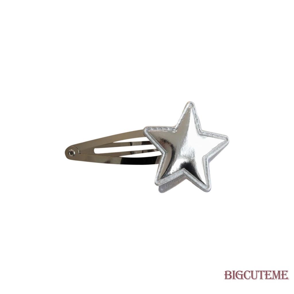 1 Kẹp Tóc Hình Ngôi Sao Thanh Lịch Màu Bạc Dành Cho Nữ