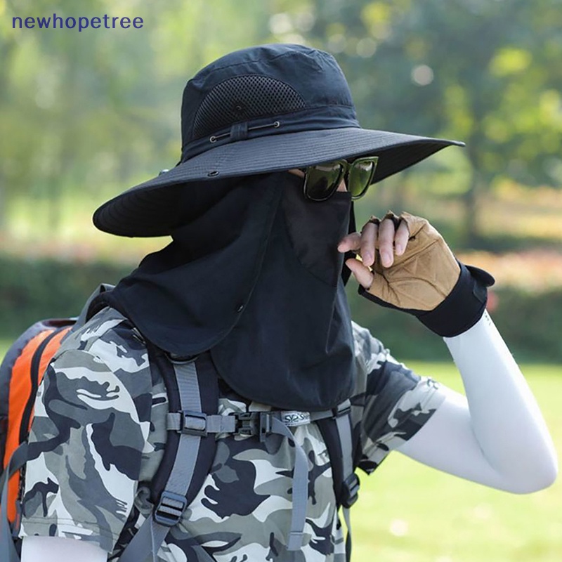 Nón Vành Chống Nắng Có Tấm Chắn Bảo Vệ Mặt Và Cổ Tiện Dụng