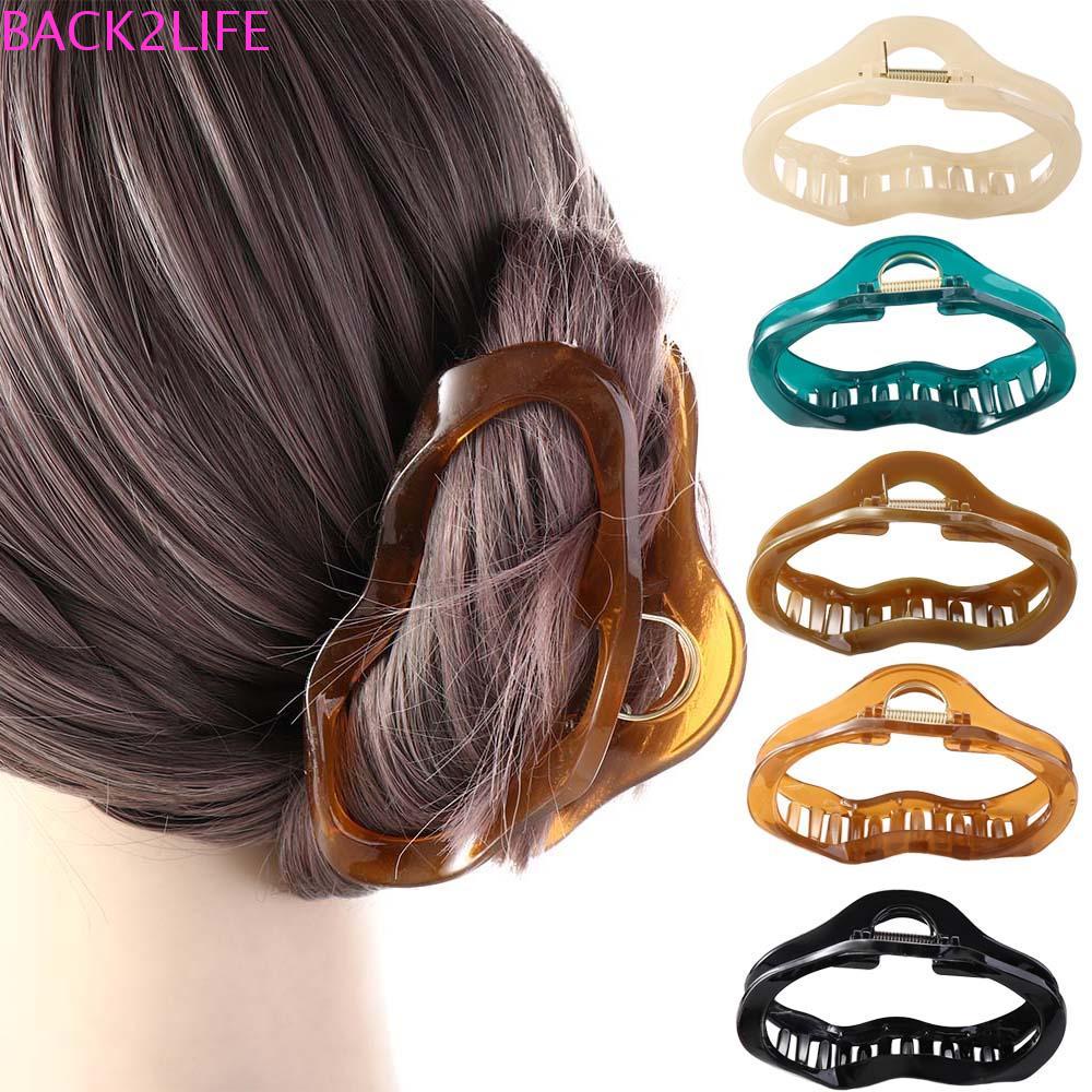 Set 2 Kẹp Tóc Hình Đám Mây / Cá Mập Dễ Thương Cho Nữ