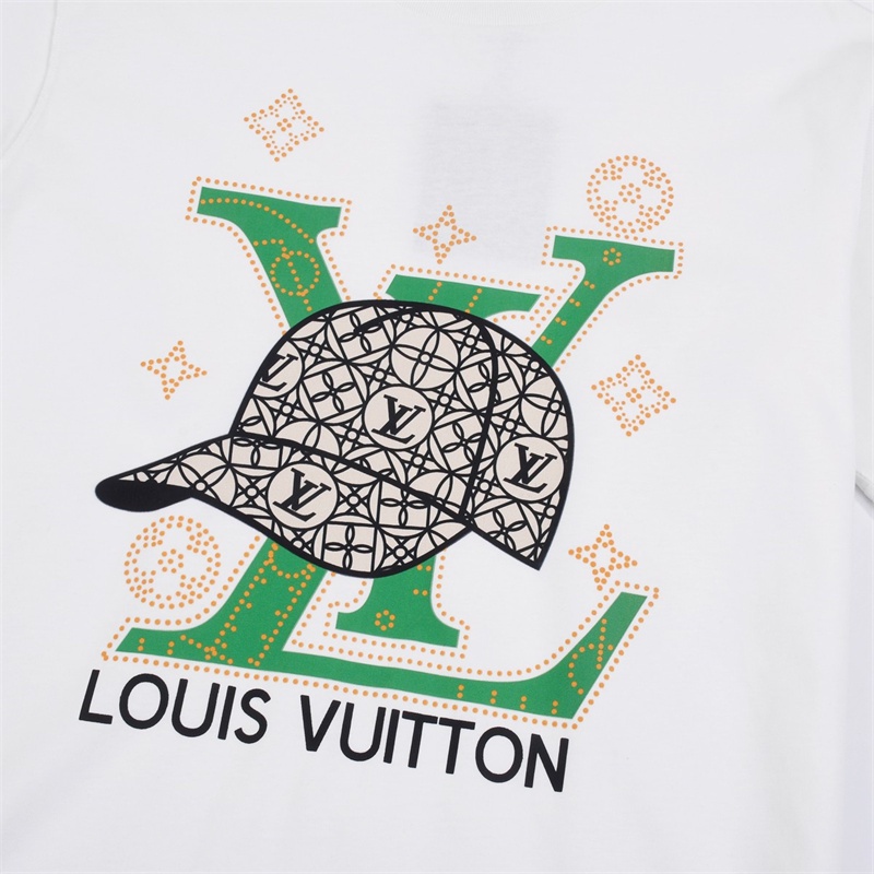 Áo Thun Ngắn Tay In Hình Phi Hành Gia 23ss L555V-Show Phiên Bản Giới