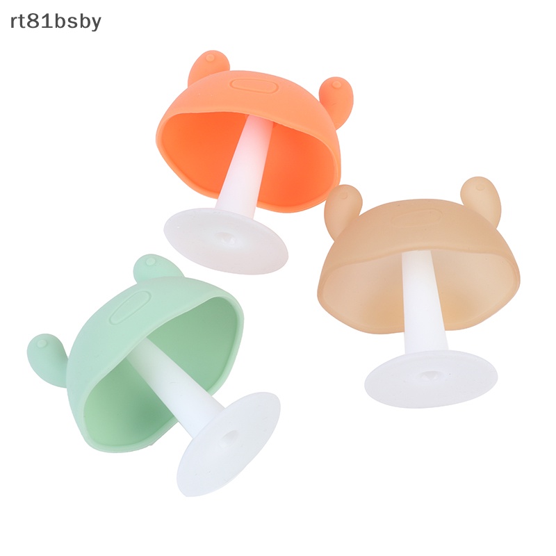 Núm Ti Giả Hình Nấm Bằng Silicon Cho Bé Mọc Răng