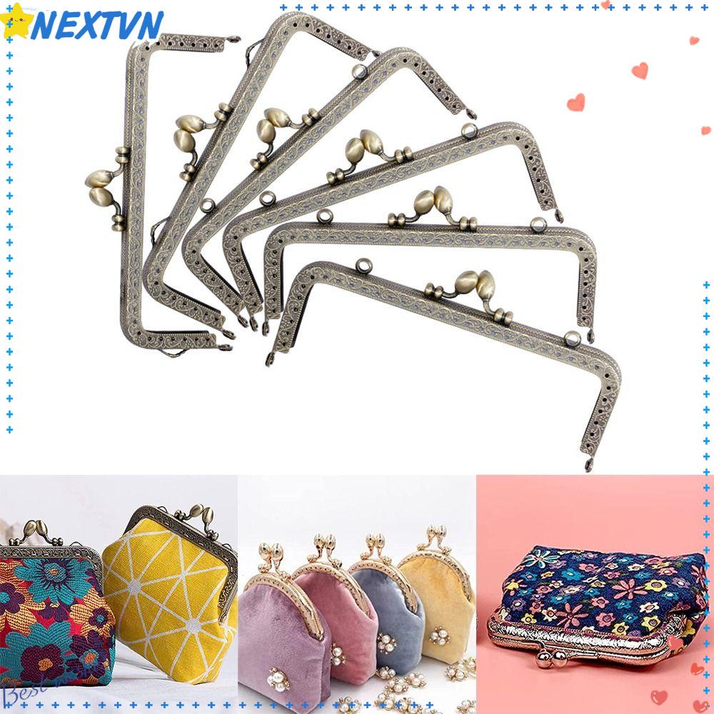 Khung Kẹp Túi Xách Họa Tiết Vintage Độc Đáo