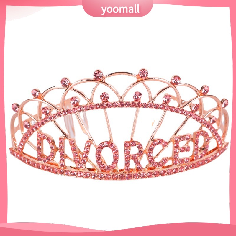 Cài Tóc Hình Vương Miện Đính Đá Sang Trọng Cho Nữ