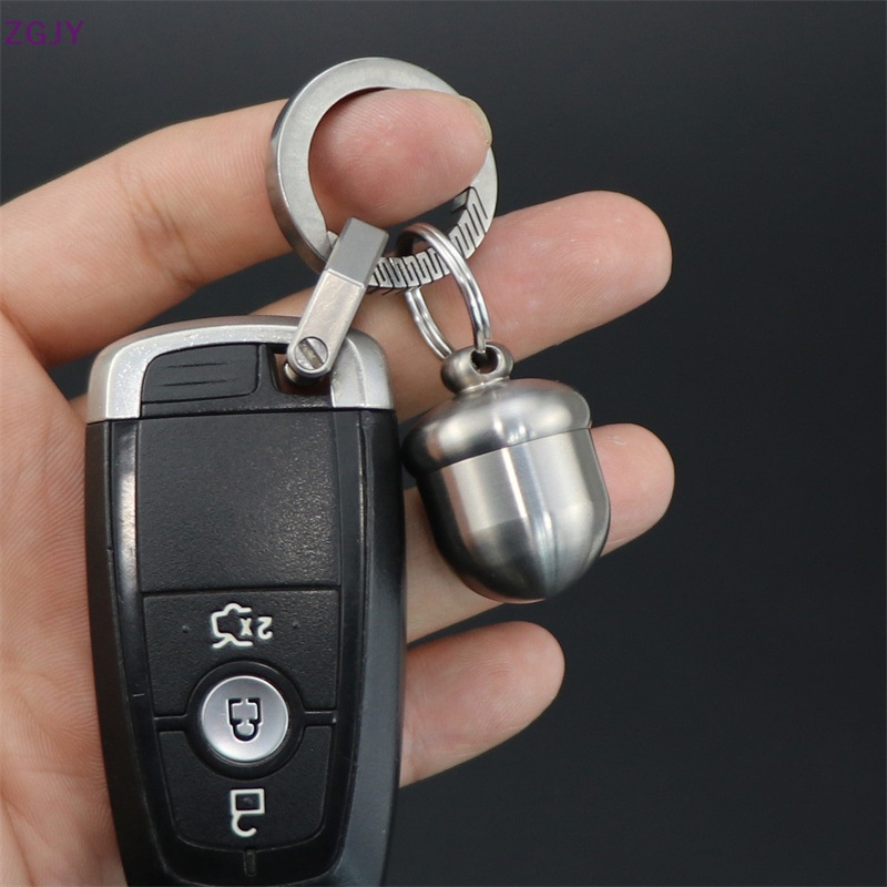 Hộp Đựng Thuốc Mini Bằng Titan Chống Thấm Nước Tiện Dụng Mang Theo Du Lịch Mới