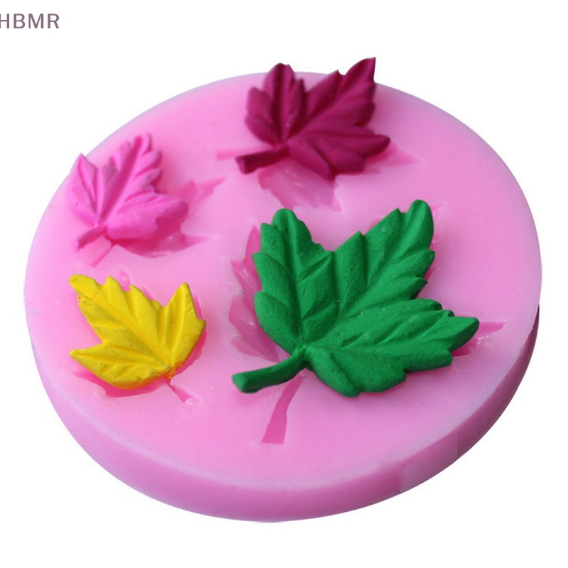 Khuôn Silicone Làm Bánh / Sô Cô La / Kẹo Đường Hình Lá Phong HL