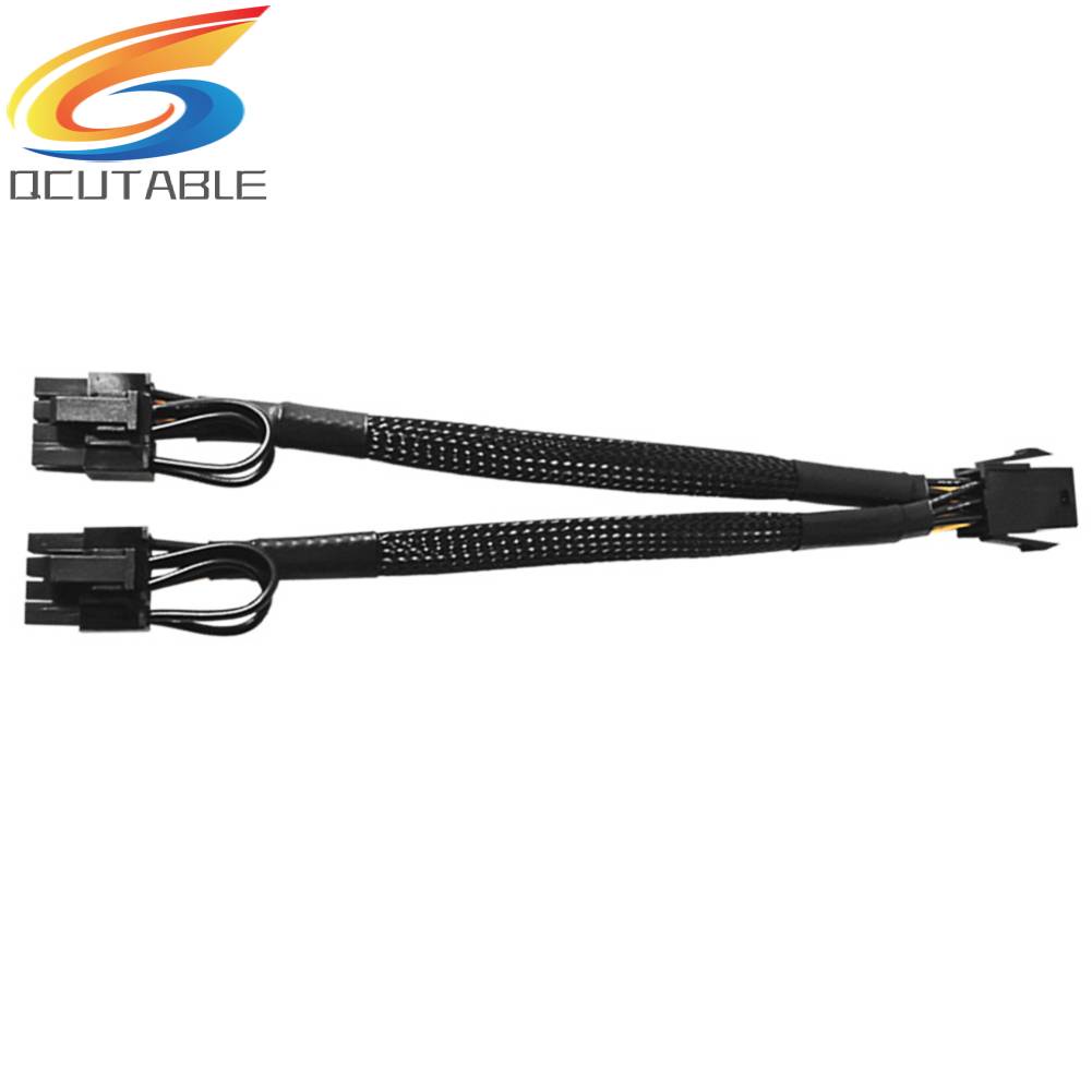 Thẻ Đồ Họa 6Pin PCI-E Sang 2x8Pin (6 + 2) GPU Cho Dây Cáp BTC