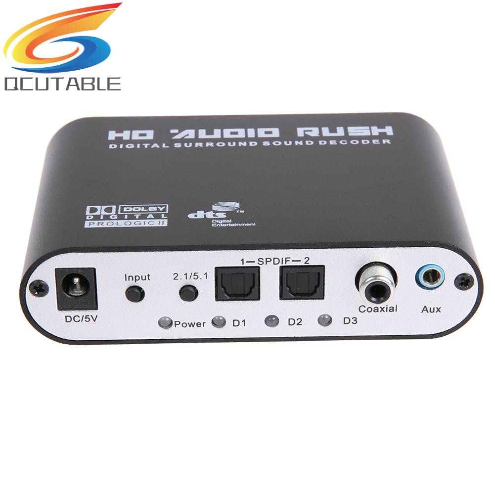 Bộ Giải Mã Âm Thanh Kỹ Thuật Số Với Cáp Quang USB Kênh Đa Kênh