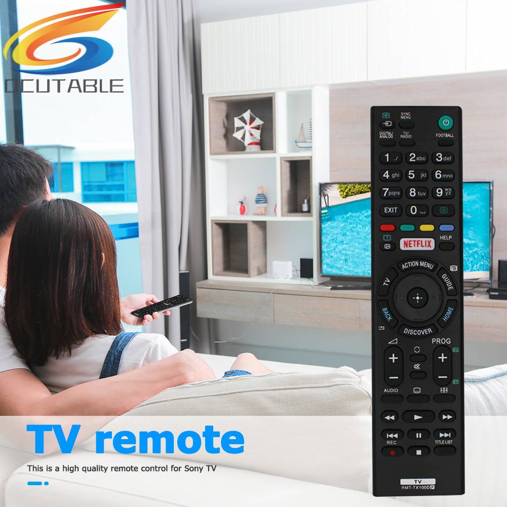 Điều Khiển Từ Xa Thay Thế Dành Cho TV Thông Minh Sony RMT-TX100D RMT-TX102U