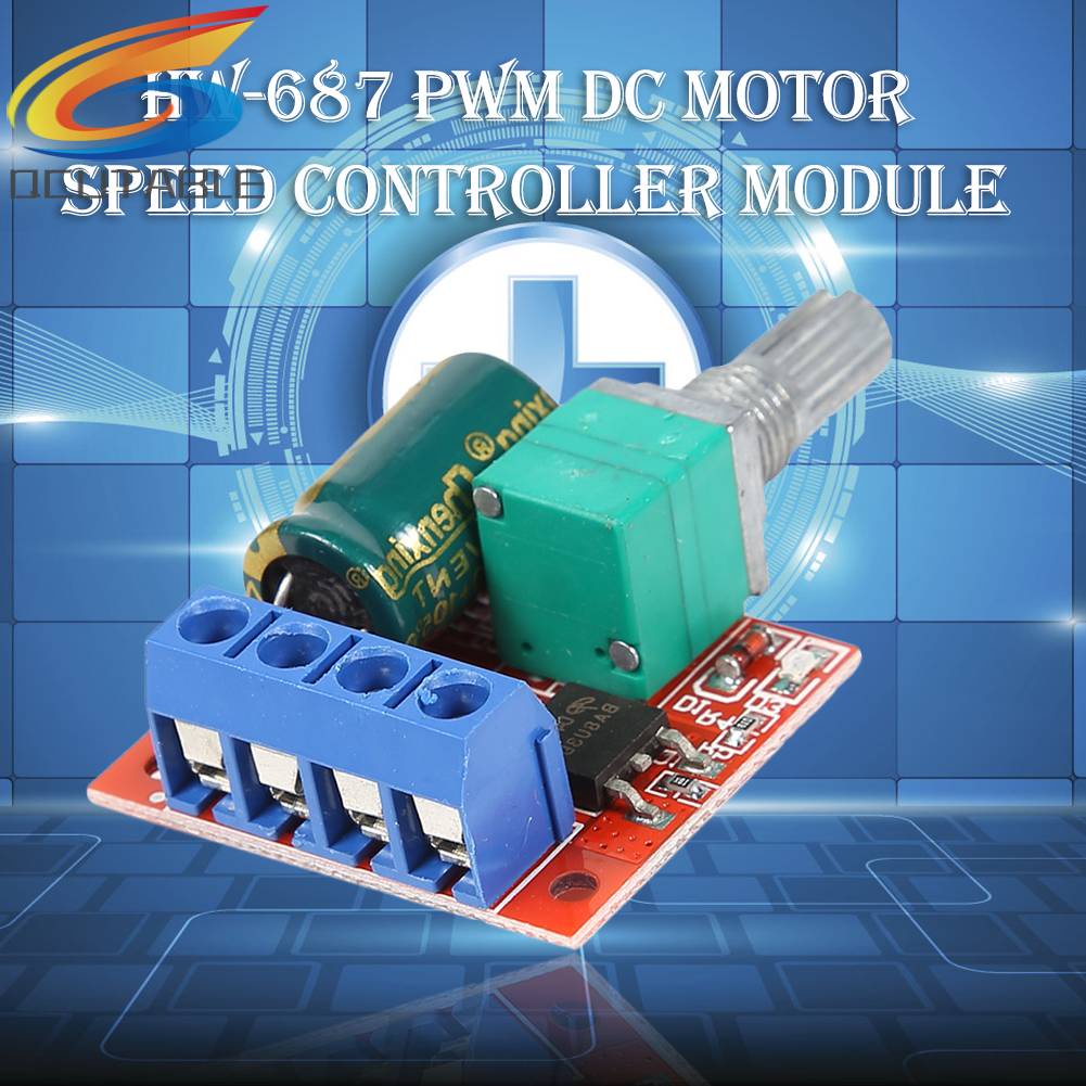 Module Điều Chỉnh Tốc Độ Động Cơ HW-687 PWM DC4.5V-28V