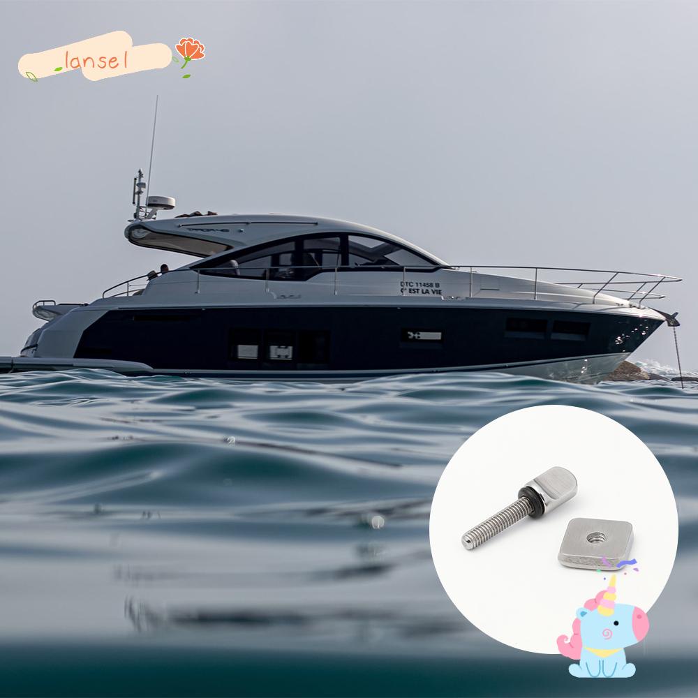 LANSEL Set 1 / 2 Ốc Vít Vây Cá Mập Phụ Kiện Cho Ván Lướt Sóng Chất Lượng Cao