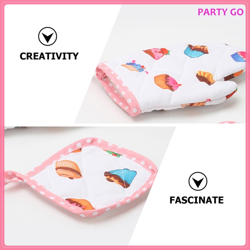 Bộ Tạp Dề + Nón Xinh Xắn Cho Bé Trai Gái