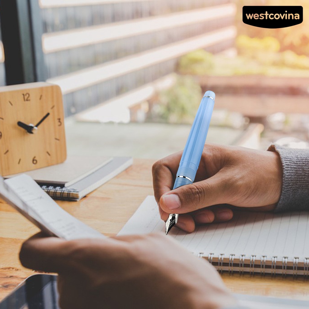 [WSTN] [WSTN]✎Bút Mực Xoay Ngòi EF / F / M Bằng Nhựa Trong Suốt Thiết Kế Tinh Tế Tiện Dụng Cho Trường Học