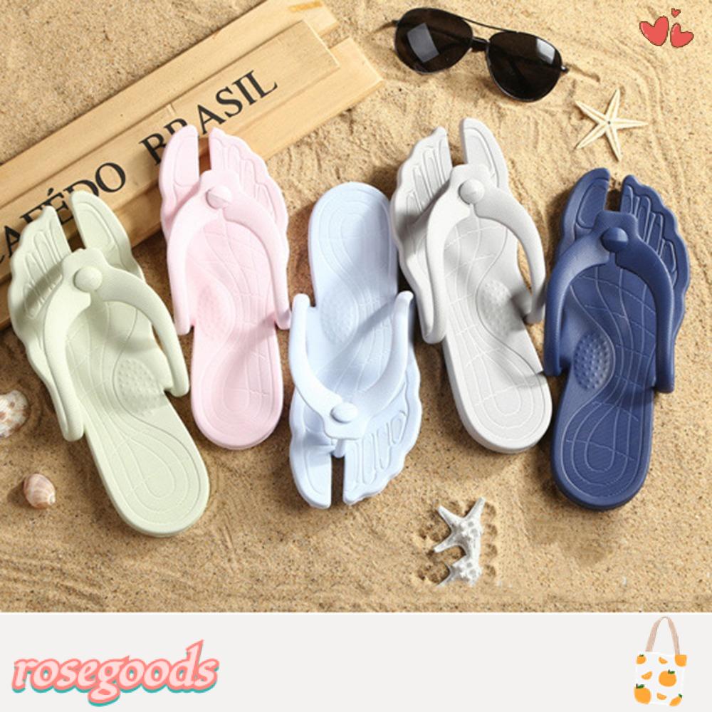ROSE Dép Xỏ Ngón Đi Trong Nhà Chống Trượt Thời Trang Mùa Hè