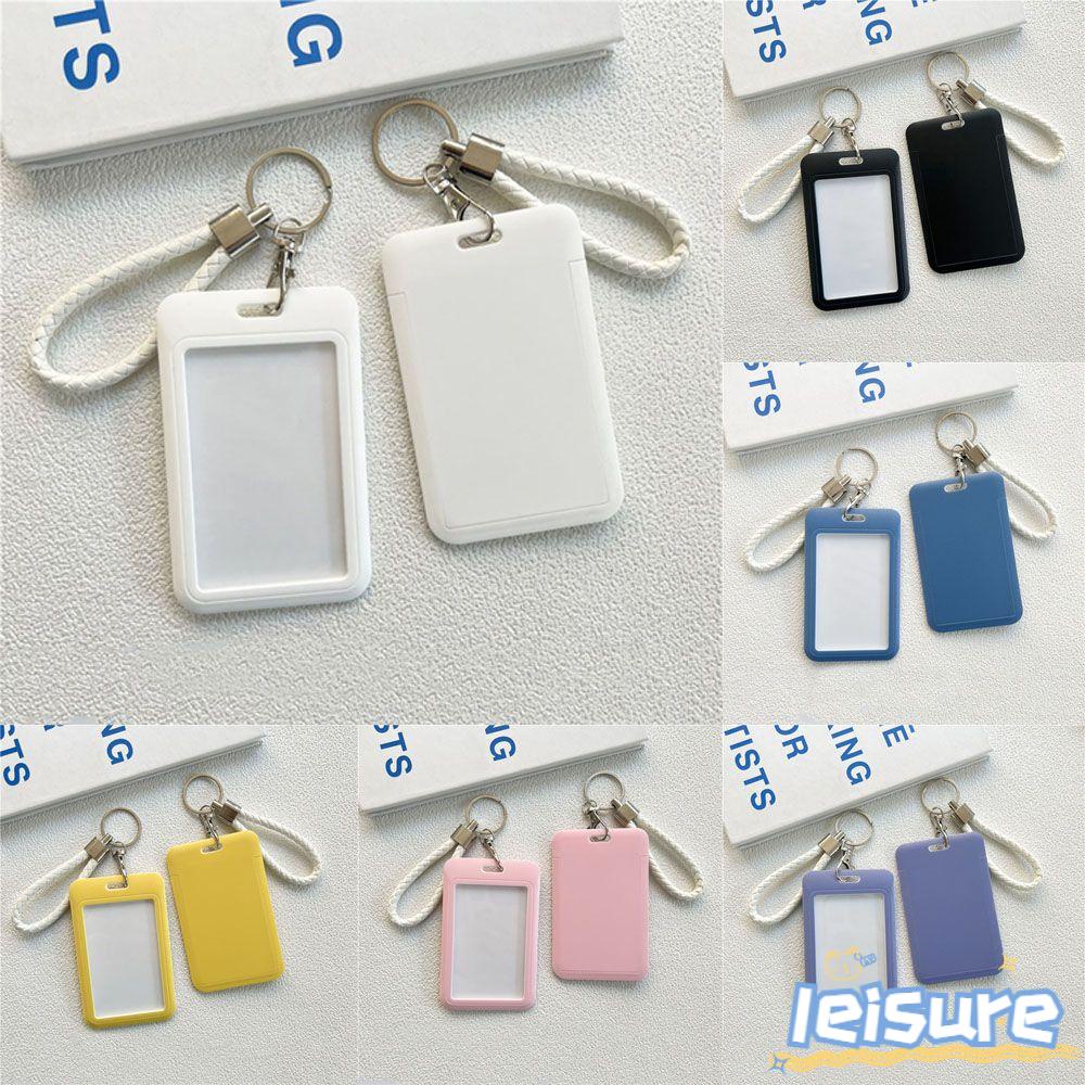 LEISURE Ví Đựng Thẻ ID Kiểu Dáng Dễ Thương Cho Nam Và Nữ