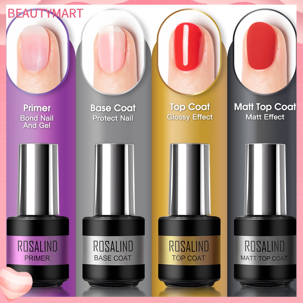 Set 24 Sơn Móng Tay Gel UV Tạo Hiệu Ứng Đẹp Mắt DIY