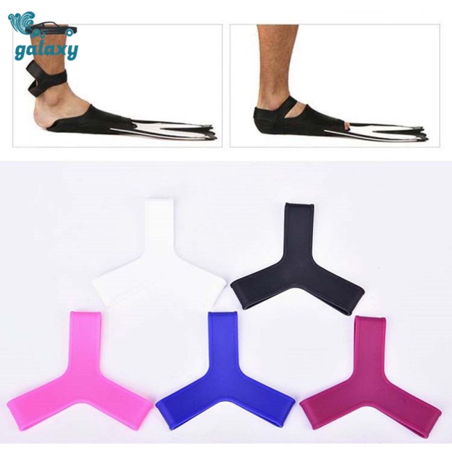 Galaxy 1 Cặp Đai Silicon Bảo Vệ Mắt Cá Chân Nhiều Màu Sắc Tiện Dụng Khi Đi Bơi