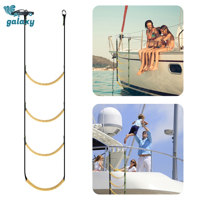 Thang Dây Treo Gọn Nhẹ Chống Tia Uv Giải Trí Cho Thuyền Kayak Bơm Hơi