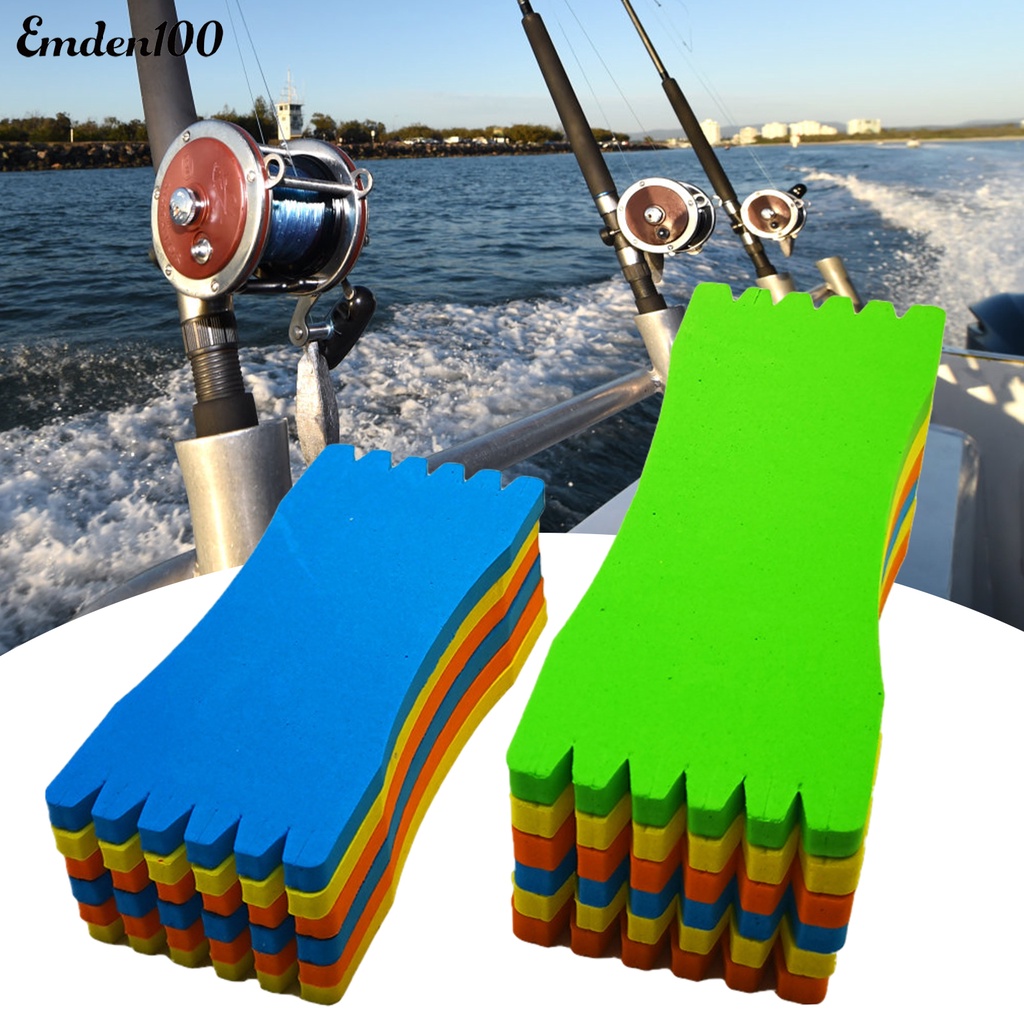 Set 10 / 20 Tấm Xốp Quấn Dây Câu Cá Chống Trầy Xước