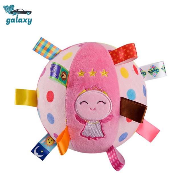 Galaxy Đồ Chơi Quả Bóng Lục Lạc Hình Chú Chó Nhồi Bông Mềm Mại Thoải Mái Giúp Giảm Căng Thẳng