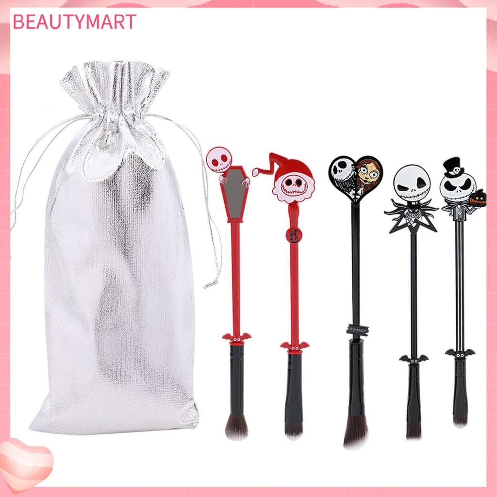 Set 5 Cọ Trang Điểm Phấn Mắt Lông Mềm Trọng Lượng Nhẹ Cho Nữ