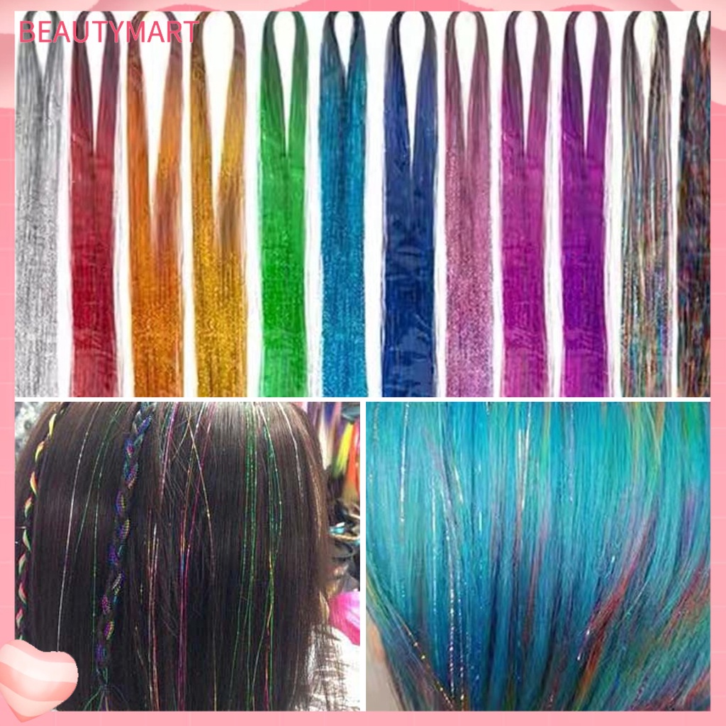 1 Bộ Dụng Cụ Kim Móc Kẹp Tóc Đuôi Chuột DIY Kháng Nhiệt 12 Màu Tùy Chọn