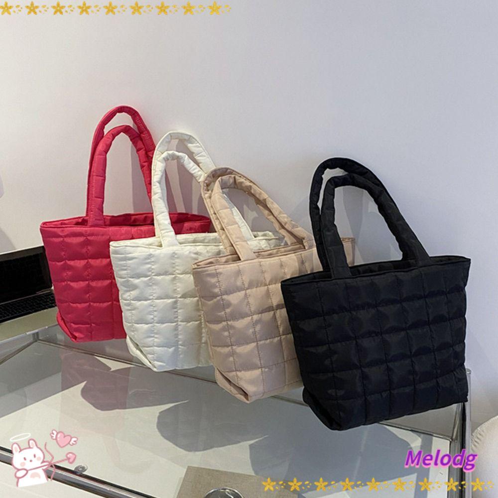 Túi Xách Cotton Nylon Sức Chứa Lớn Màu Sắc Đơn Giản Cho Nữ
