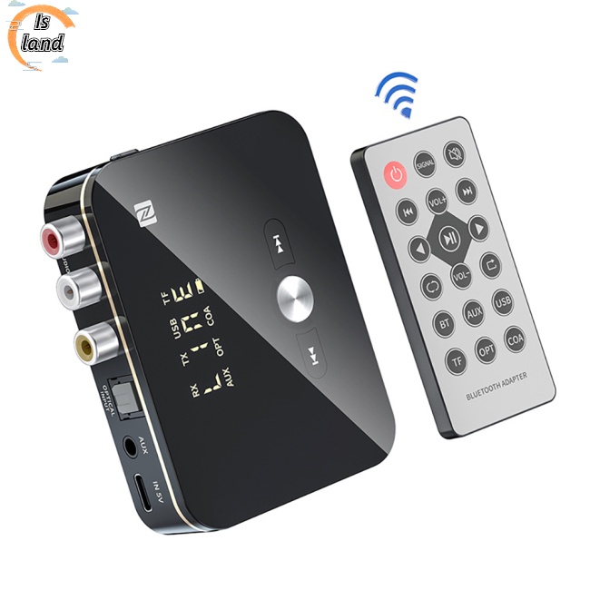 Thiết Bị Nhận Tín Hiệu Âm Thanh Bluetooth 5.0 Fm Stereo Aux 3.5mm Không Dây