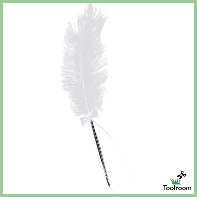 Bút Máy Màu Trắng Đính Đá Và Nơ Xinh Xắn