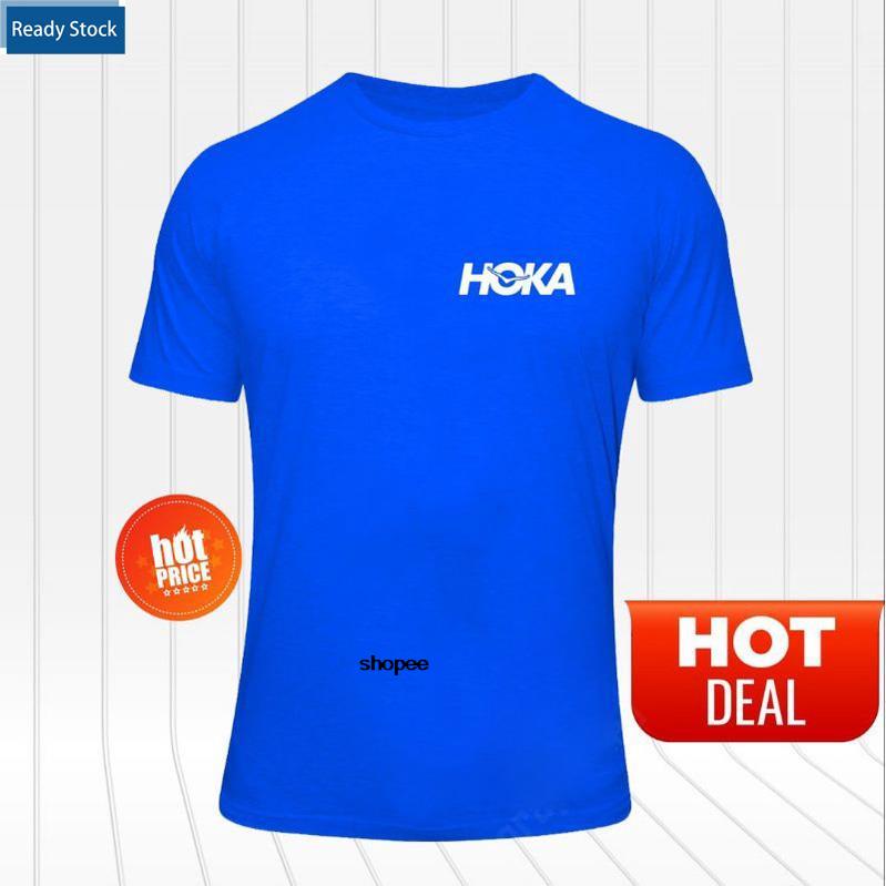 Áo Thun Thể Thao Tay Ngắn In Chữ Hoka Time to Fly Thời Trang