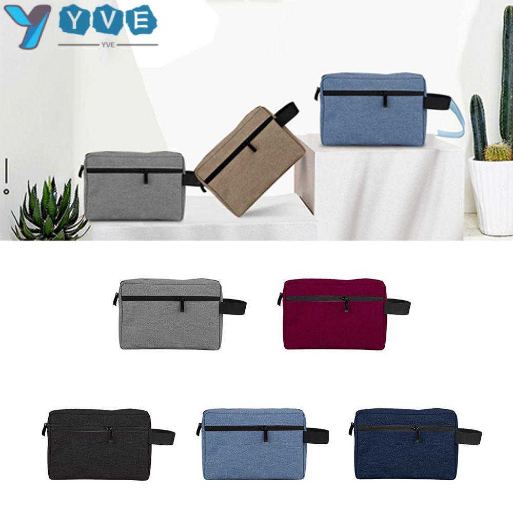 YVE Túi Canvas Đựng Mỹ Phẩm Chống Thấm Nước Ốp