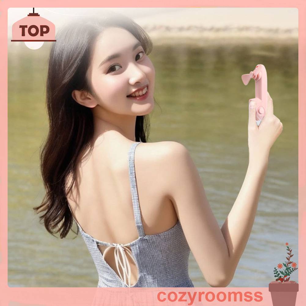 Quạt Làm Mát Cầm Tay 3 Tốc Độ Có Thể Gập Lại Siêu Êm Dùng Trong