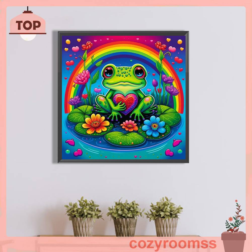 Bộ Tranh Đính Đá 5D Tự Làm Toàn Diện Họa Tiết Động Vật Trang Trí Nhà Cửa