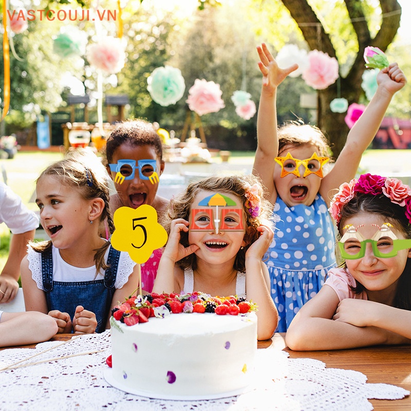 Mắt Kính Giấy Chủ Đề Biển Mùa Hè Độc Đáo