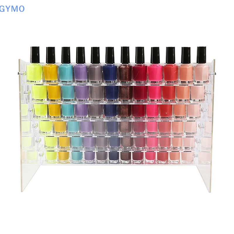 Giá Đỡ Trưng Bày Lọ Sơn Móng Tay 2 / 3 / 4 / 5 / 6 / 7 Ngăn Tiện Lợi
