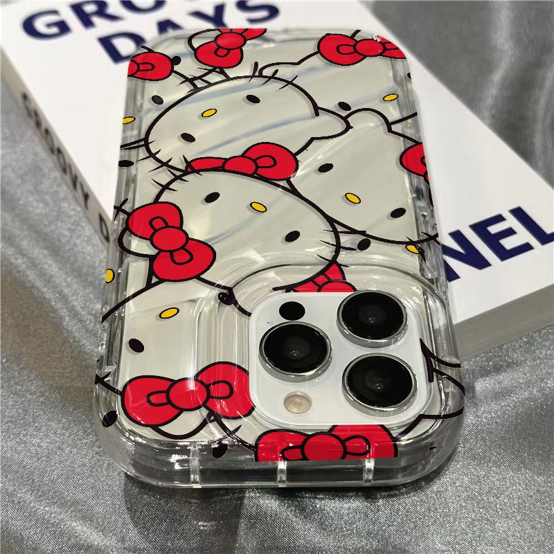Ốp Điện Thoại Dẻo Trong Suốt Họa Tiết Hoạt Hình Mèo Kitty Dễ Thương Cho Iphone14Promax plussins8 1312 / / 117