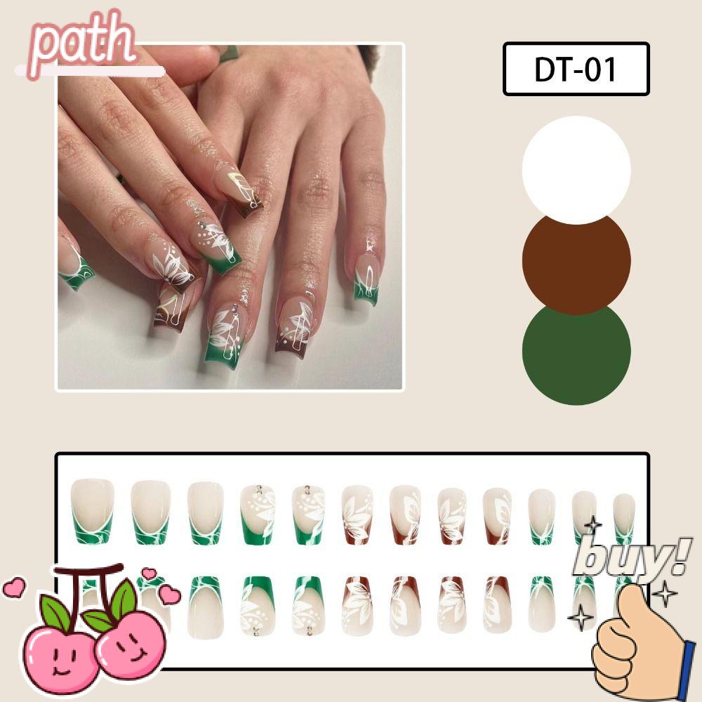 Bộ 24 Móng Tay Giả Che Phủ Toàn Diện Chất Lượng Cao