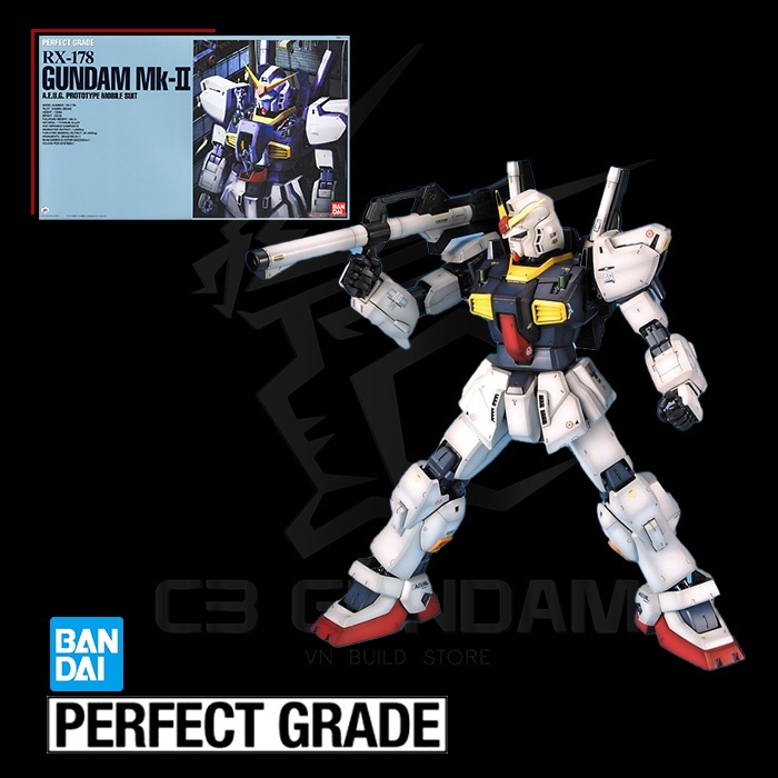 MÔ HÌNH PG 1/60 RX-178 GUNDAM MK II A.E.U.G MK-II ĐỒ CHƠI LẮP RÁP GUNDAM GUNPLA CHÍNH HÃNG NHẬT BẢN