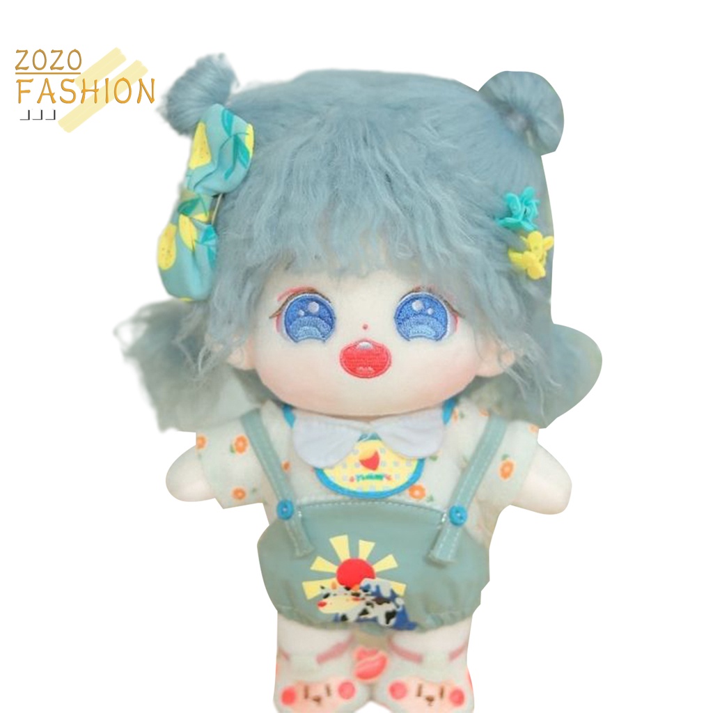 1 Bộ Búp Bê Đồ Chơi Bằng Vải Bông Nhẹ Nhàng Đáng Yêu Trang Trí Nhà Cửa