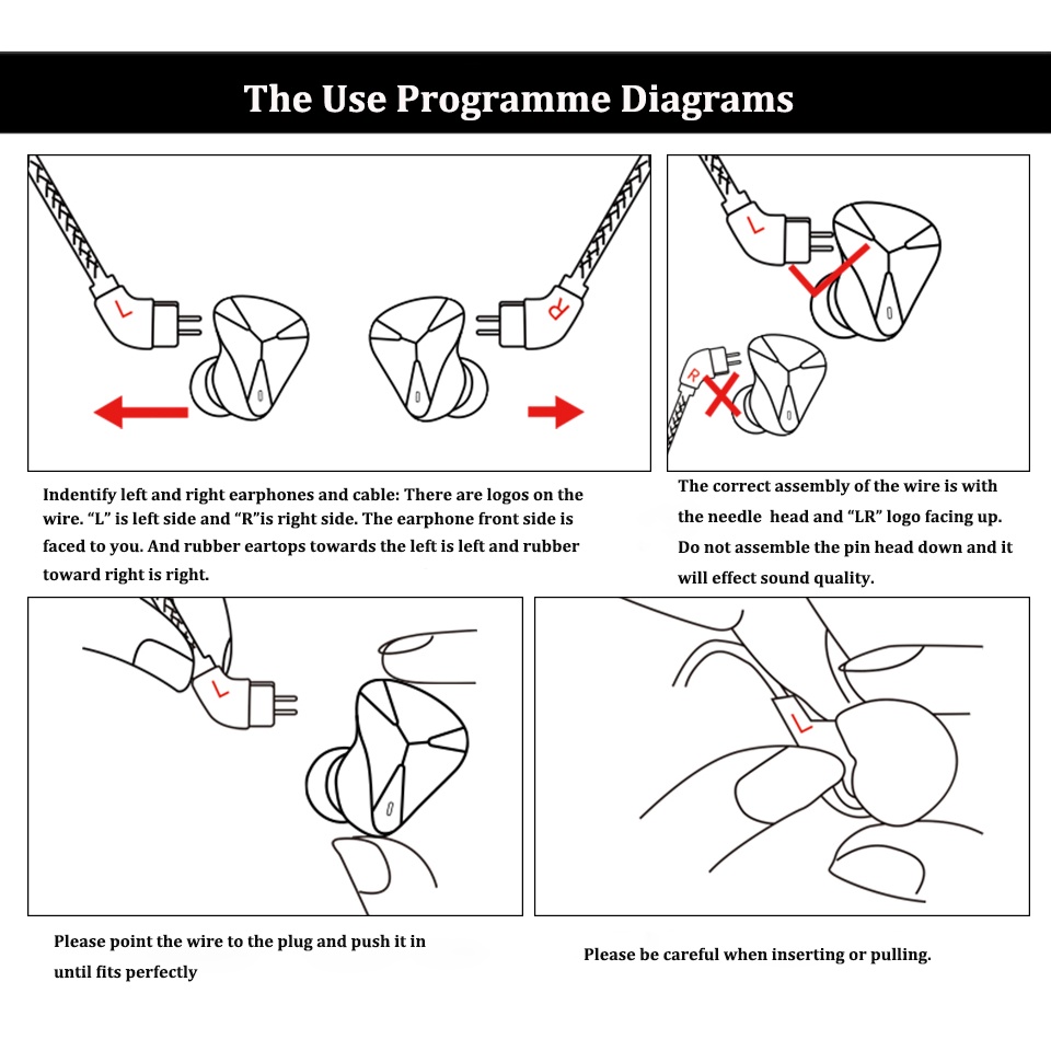 Tai Nghe Có Dây 2PIN 0.75 S 10mm Chất Lượng Cao