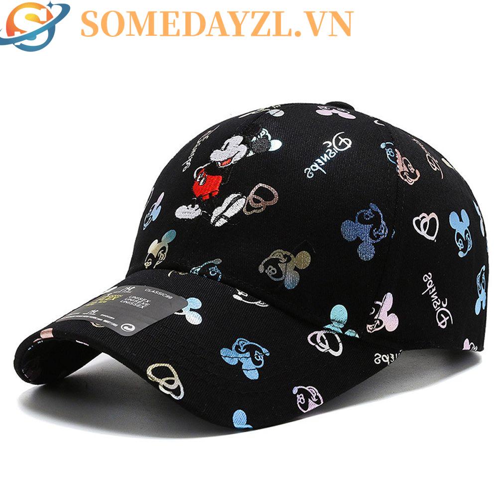 SOMEDAYZL Mũ Lưỡi Trai Thêu Hình Động Vật Dễ Thương