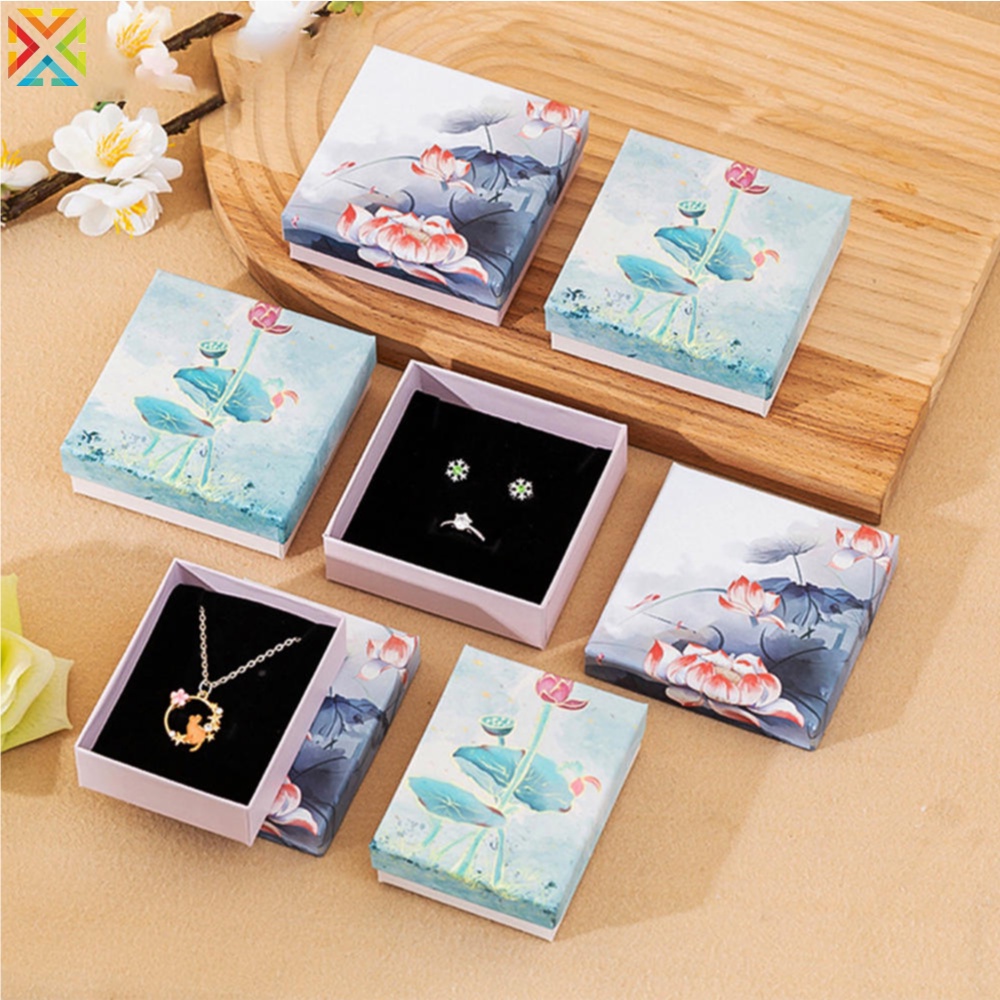 Hộp Giấy Đựng Trang Sức Phong Cách Trung Hoa Chất Lượng Cao