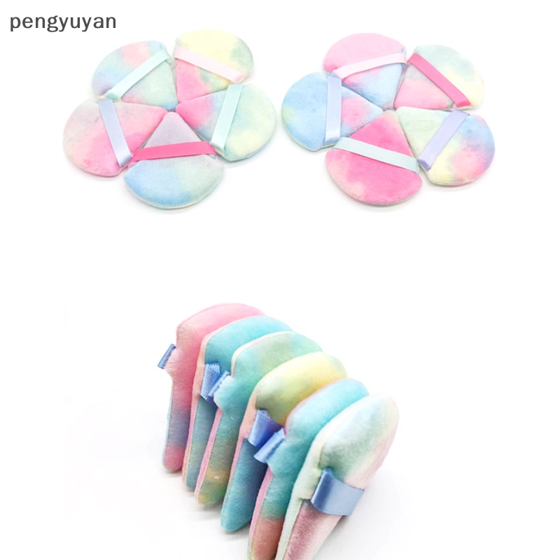 Set 3 Mút Trang Điểm Hình Tam Giác Bằng Cotton Mềm Mại