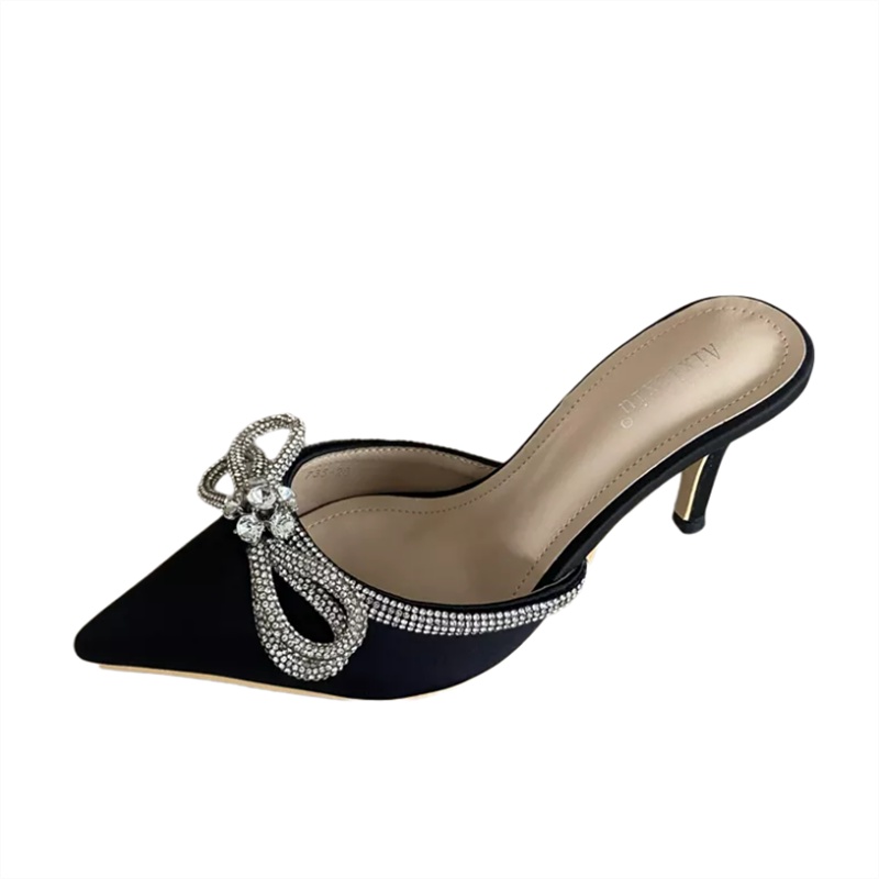 Sandal Mũi Nhọn Đính Đá Cao Cấp Sk2023