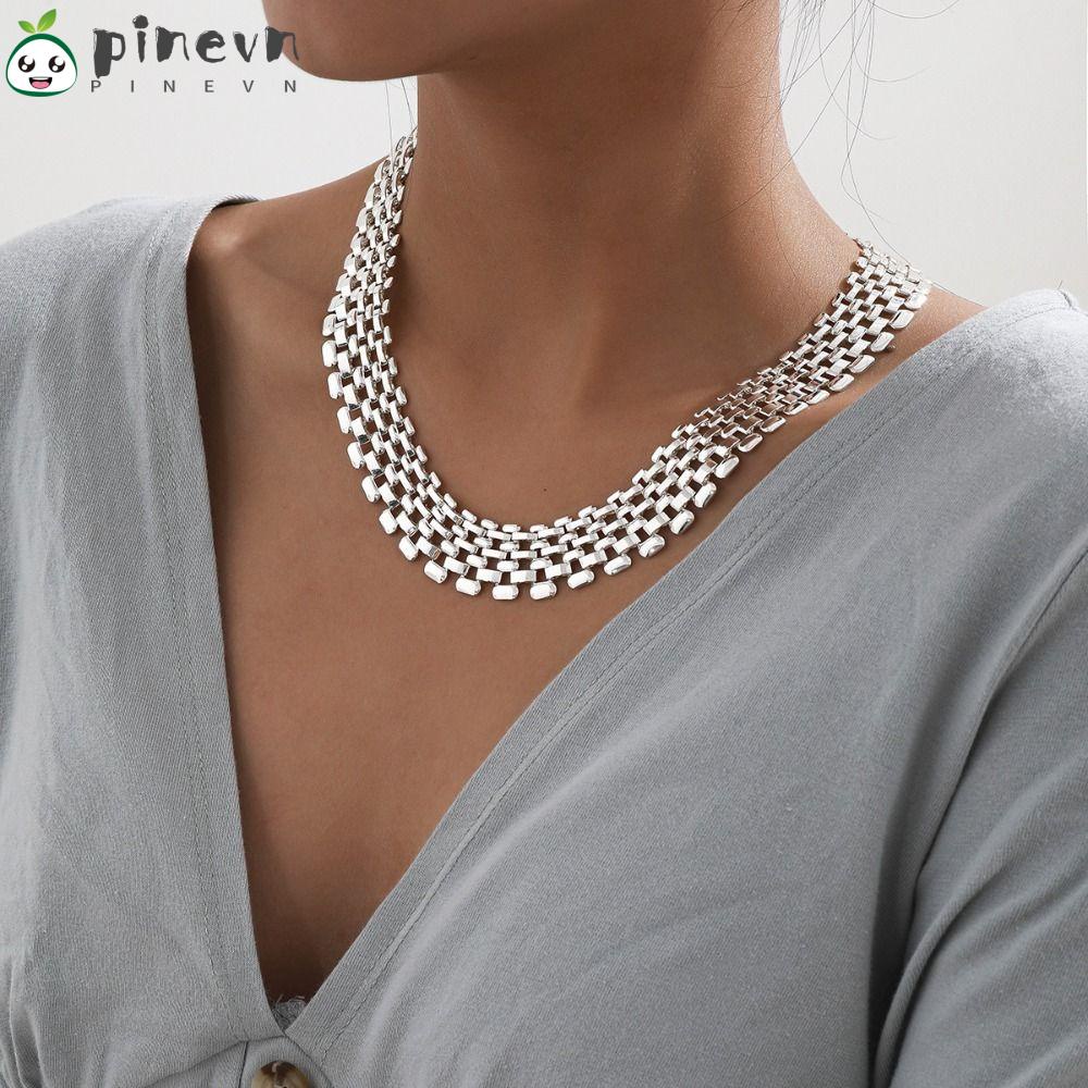 PINEVN Vòng cổ Xích Phong Cách Steampunk Cá Tính Cho Nam