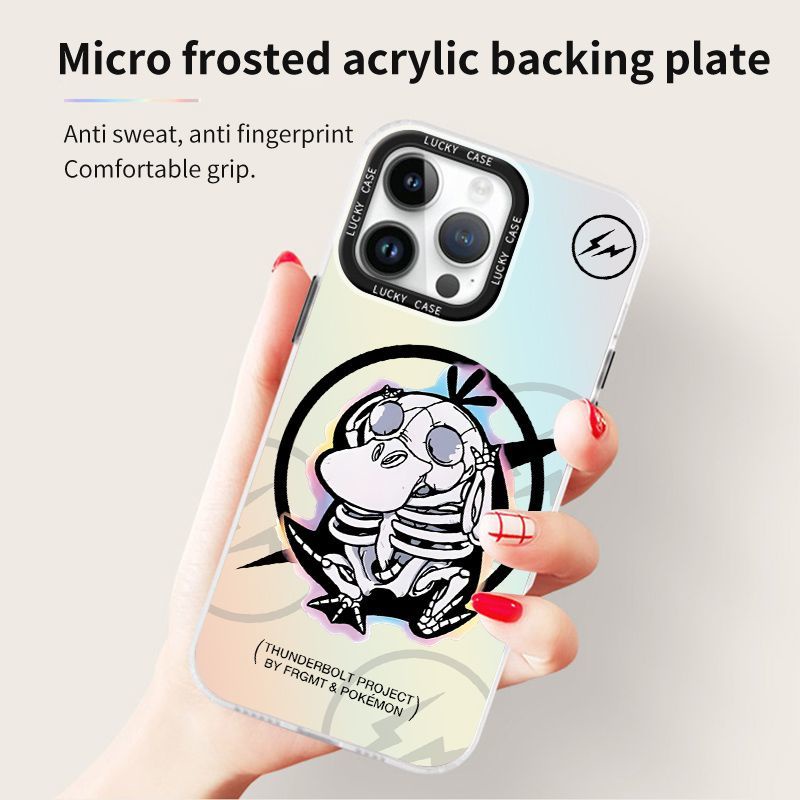 Ốp Điện Thoại Laser Màu Trơn Họa Tiết Vịt Dễ Thương Cho Iphone Xr128Plus 1314 Promax