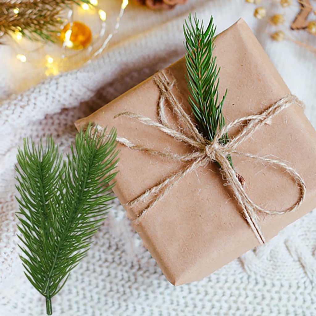 Set 20 Nhánh Cây Thông Giả Dùng Trang Trí Tiệc Cưới DIY