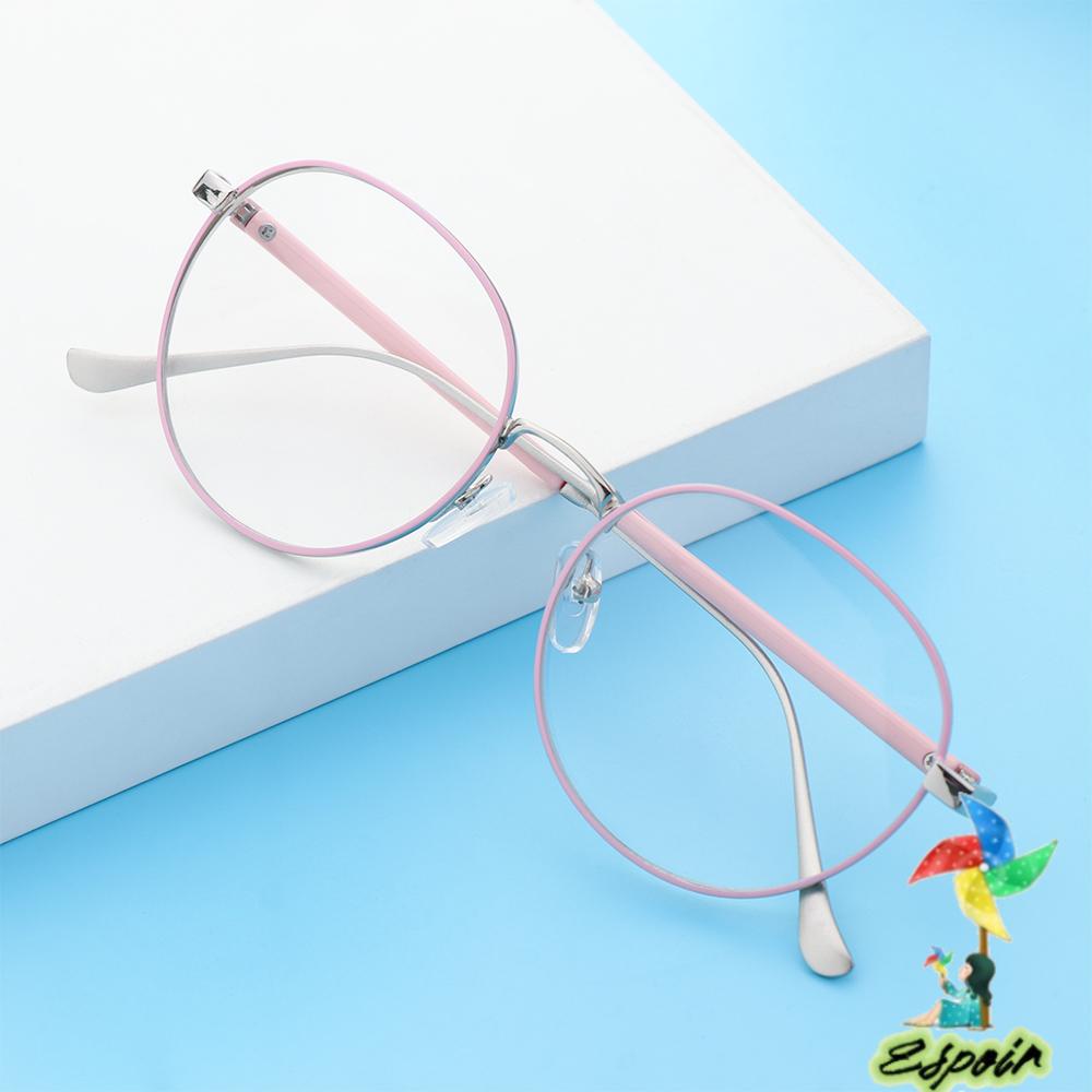 ESPO Kính Mát Gọng Kim Loại Siêu Nhẹ Phong Cách Vintage Thời Trang Cho Nam Nữ